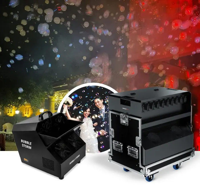 Servicios WindAndTideFX Máquinas de Burbujas